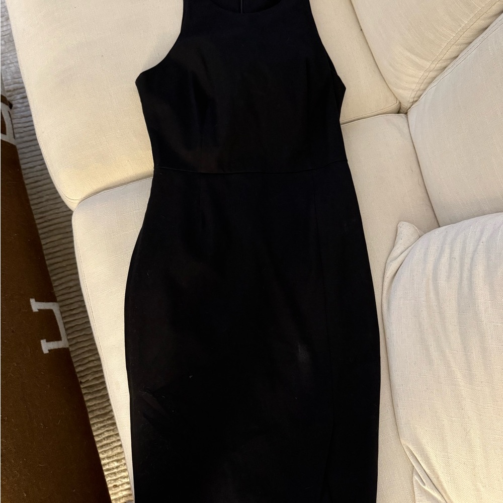 Banana Republic Black Midi Dress